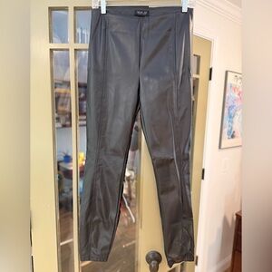 Rachel Zoe Black Faux Leather Skinny Leggings